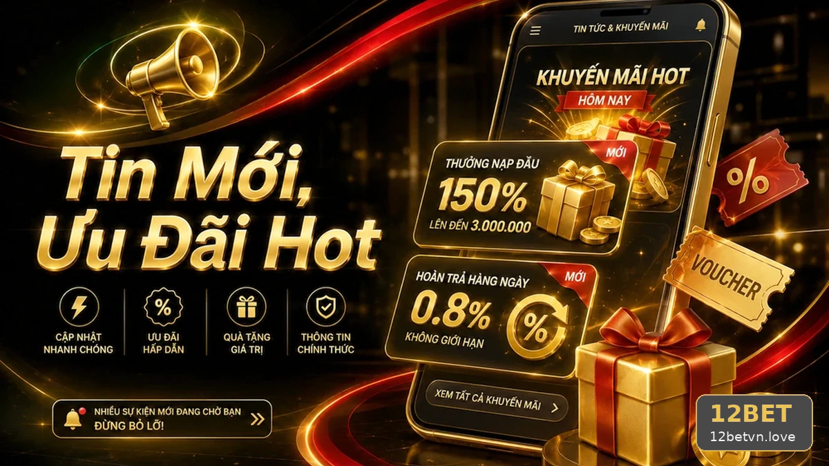 12BETVNLOVE 07 Khuyến Mãi Bảng Nhận Diện — Nhận Diện Điều Khoản Quan Trọng