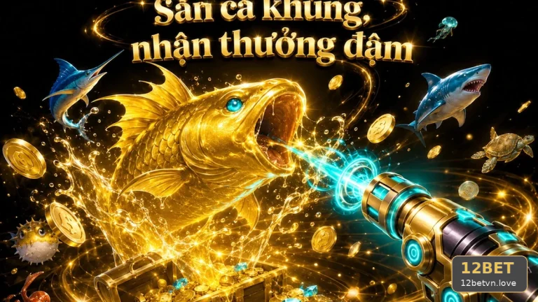 Vệt sáng đạn trên bàn bắn cá 12BET: Kinh nghiệm đọc cảnh săn thưởng