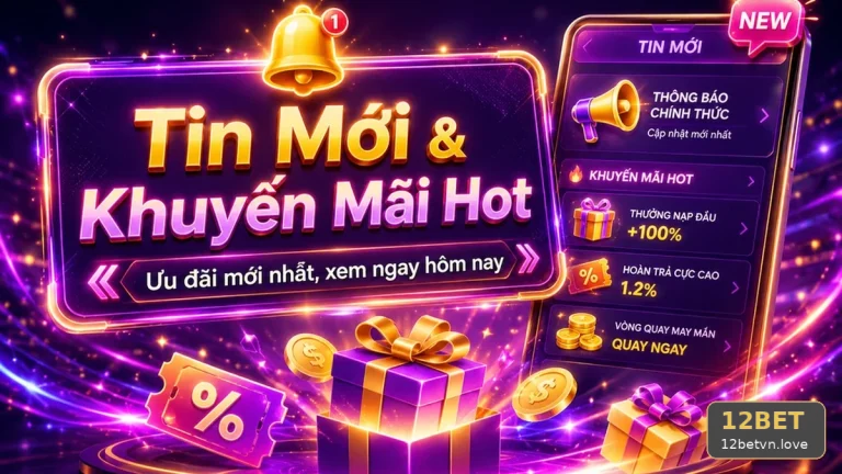 Hiểu Đúng Tin Mới 12BET: Kinh Nghiệm Tách Ưu Đãi Khỏi Điều Kiện