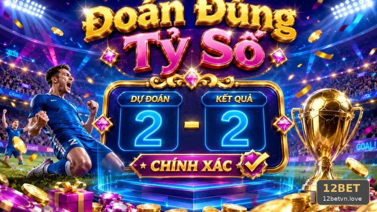 Vệt sáng tỷ số trên bảng 12BET: Bản đồ quyết định phân tích bóng đá